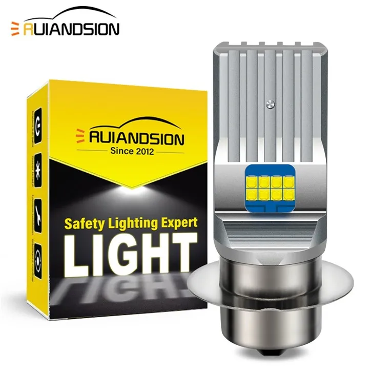Ruiandsion P36S Super Bright Best Motorcycle Led Bulb Manufacturing 6-24V White Warm White Ruiandsion P36S Super Bright Best Motorcycle Led Bulb Manufacturing 6-24V White Warm White